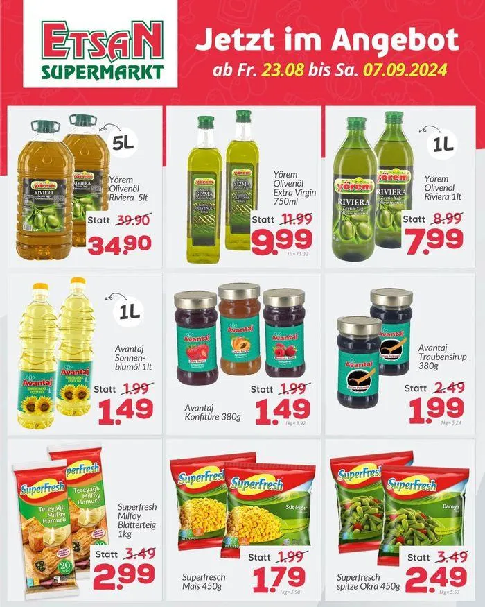 ETSAN Aktuelle Angebote von 31. August bis 14. September 2024 - Flugblätt seite  5