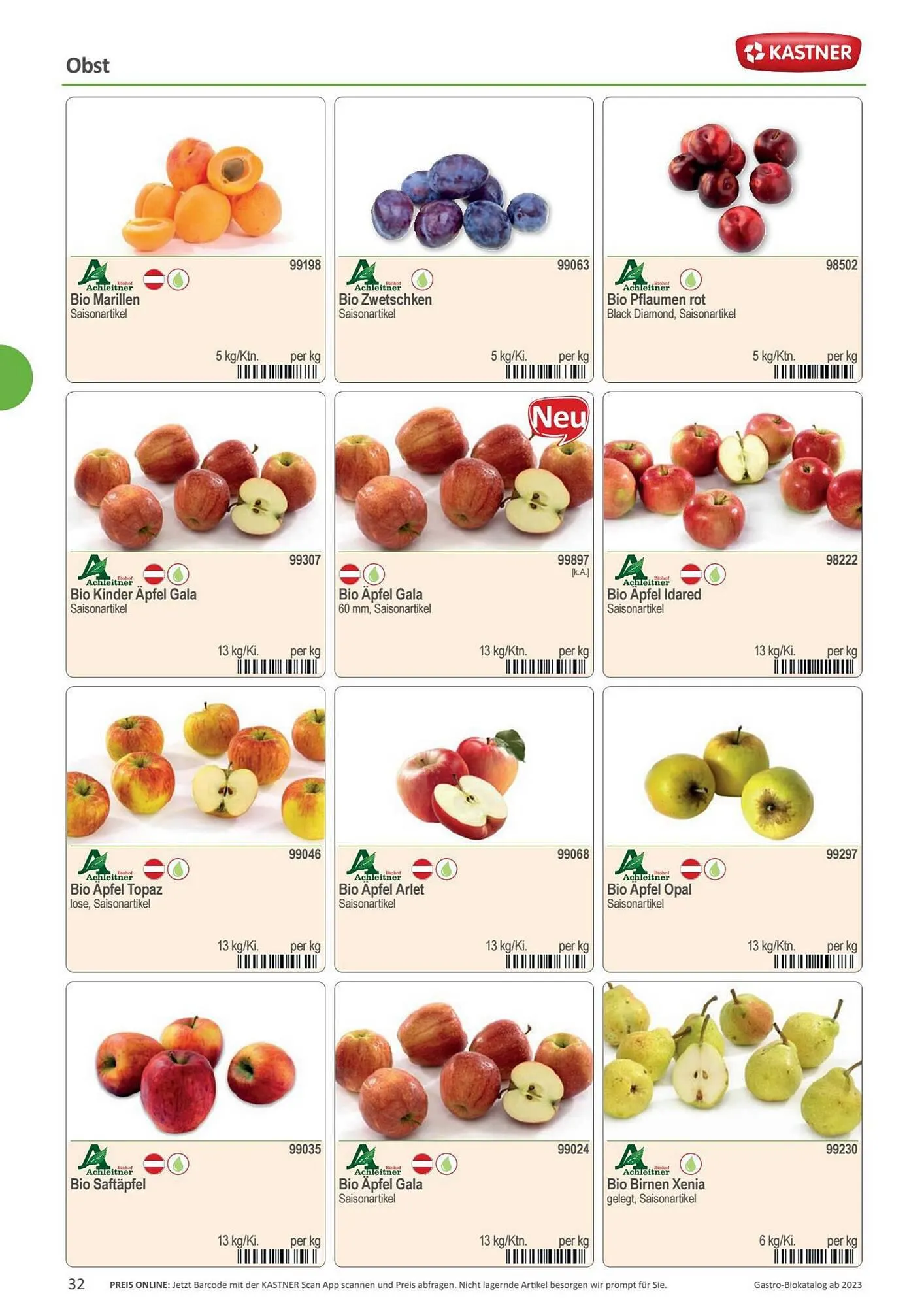 Kastner Flugblatt von 15. September bis 30. Dezember 2023 - Flugblätt seite  34