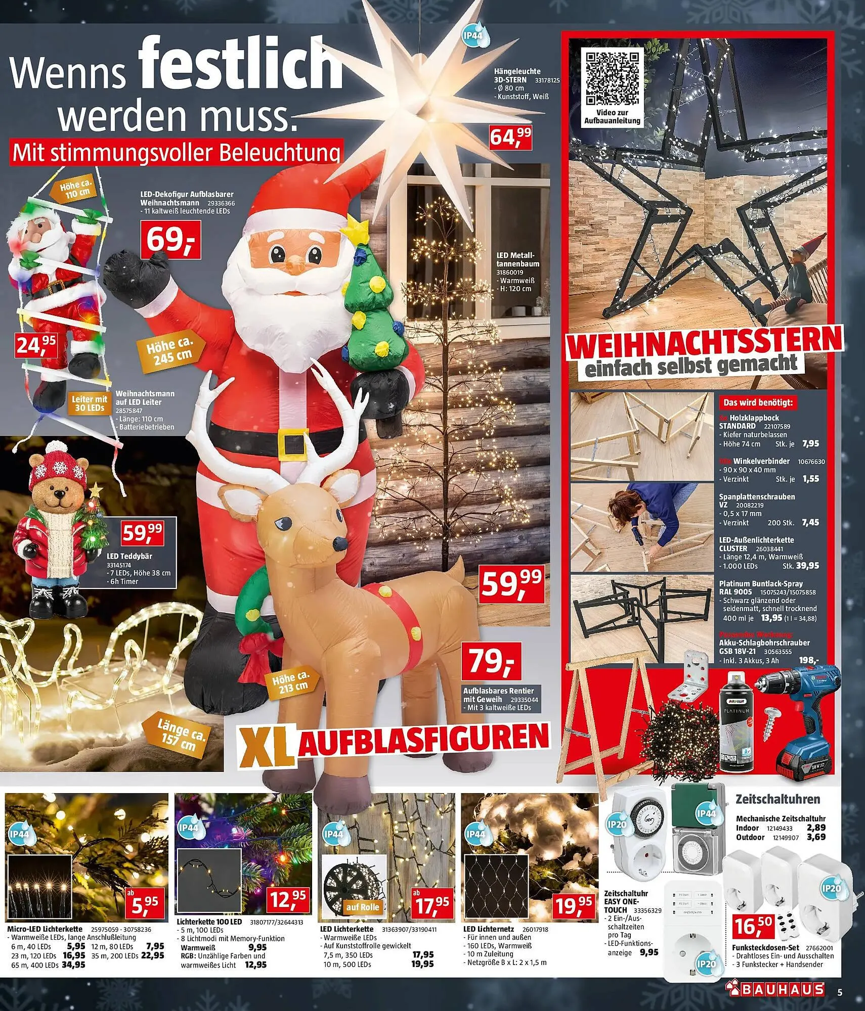 Bauhaus Flugblatt von 3. Dezember bis 31. Dezember 2025 - Flugblätt seite  5