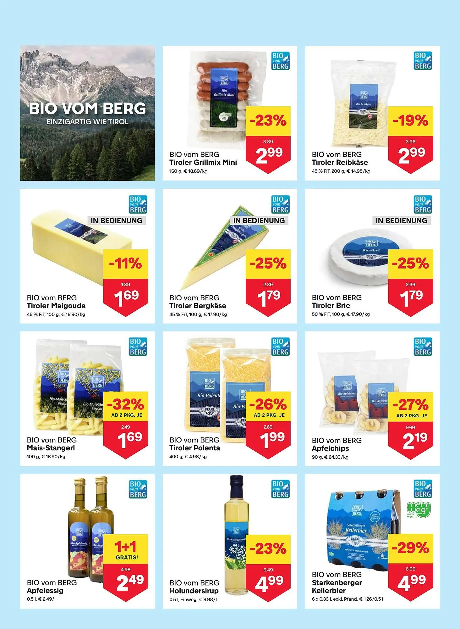 MPreis Flugblatt von 1. Juli bis 7. Juli 2024 - Flugblätt seite 3