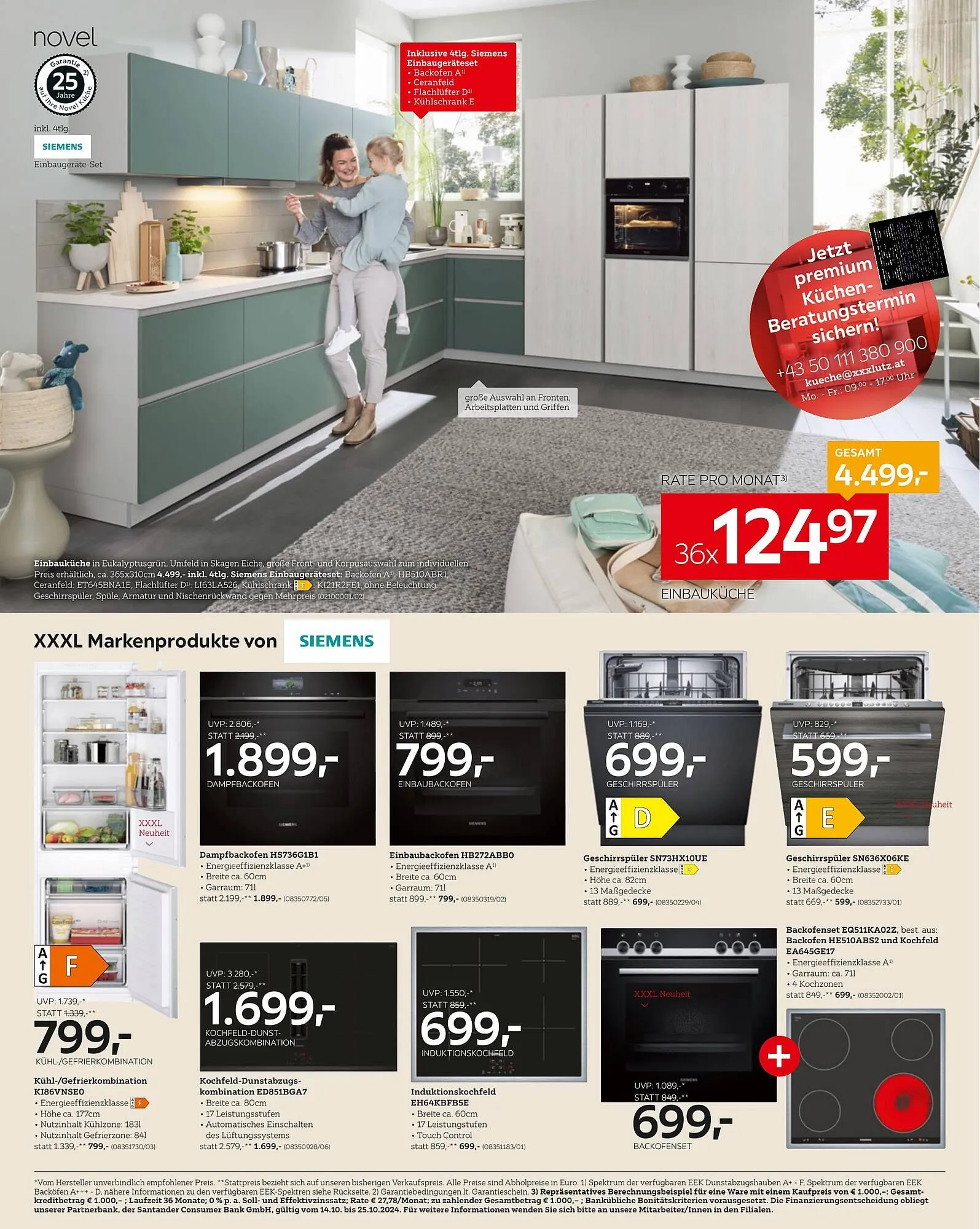 XXXLutz Flugblatt von 14. Oktober bis 14. November 2024 - Flugblätt seite 2