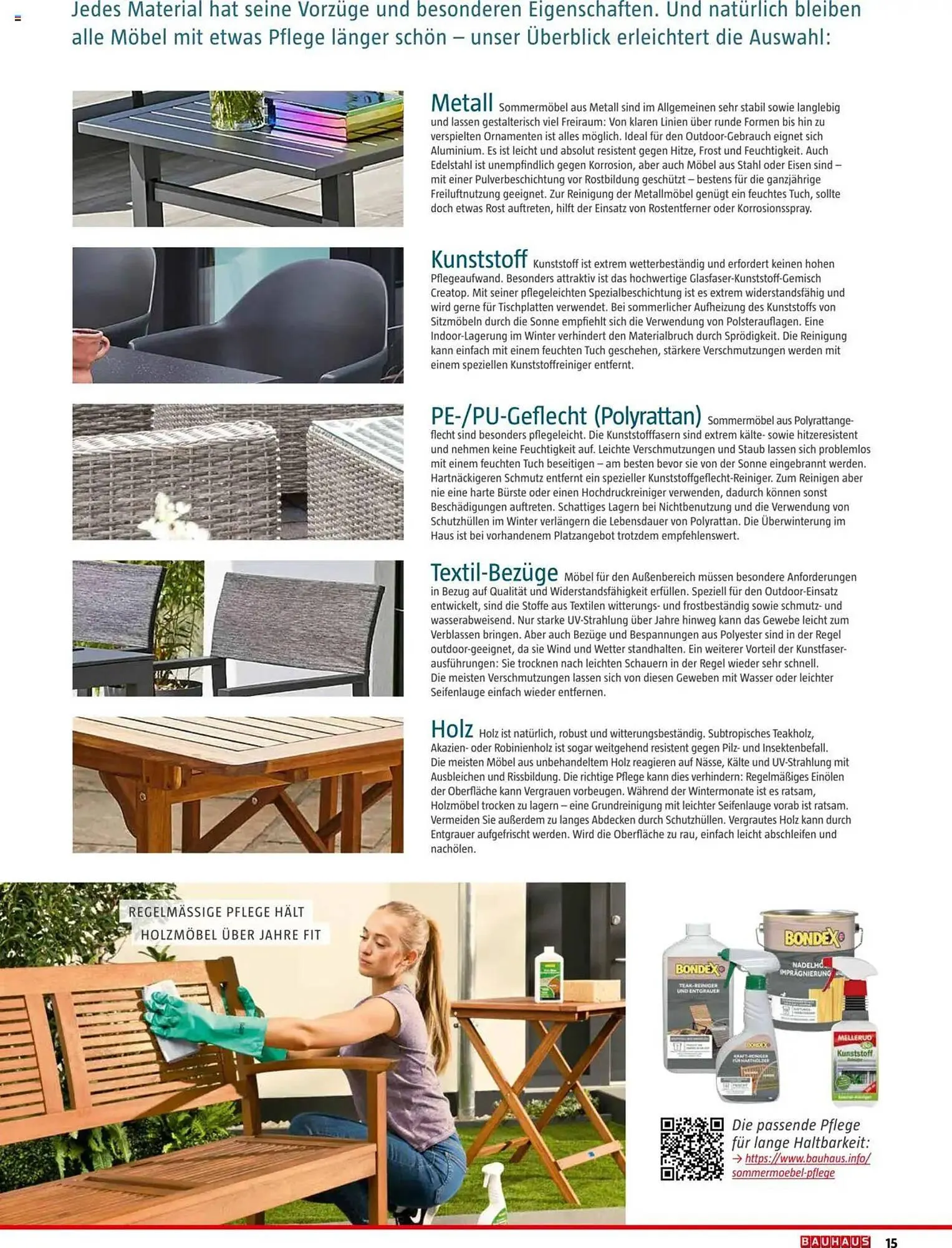 Bauhaus Flugblatt von 4. März bis 4. Jänner 2026 - Flugblätt seite  15