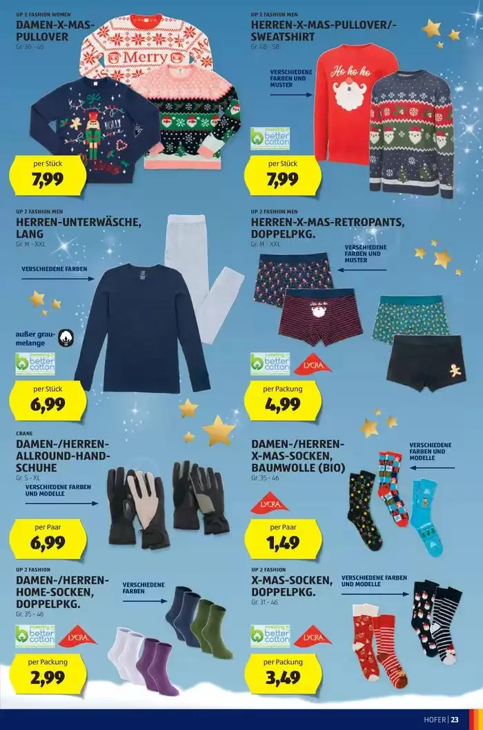 Blättern Sie online im HOFER Flugblatt von 20. November bis 4. Dezember 2024 - Flugblätt seite 27