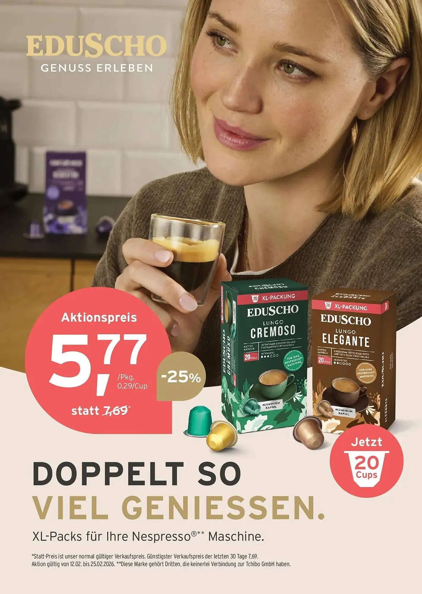 Tchibo Eduscho Flugblatt von 12. Februar bis 25. Februar 2026 - Flugblätt seite  29