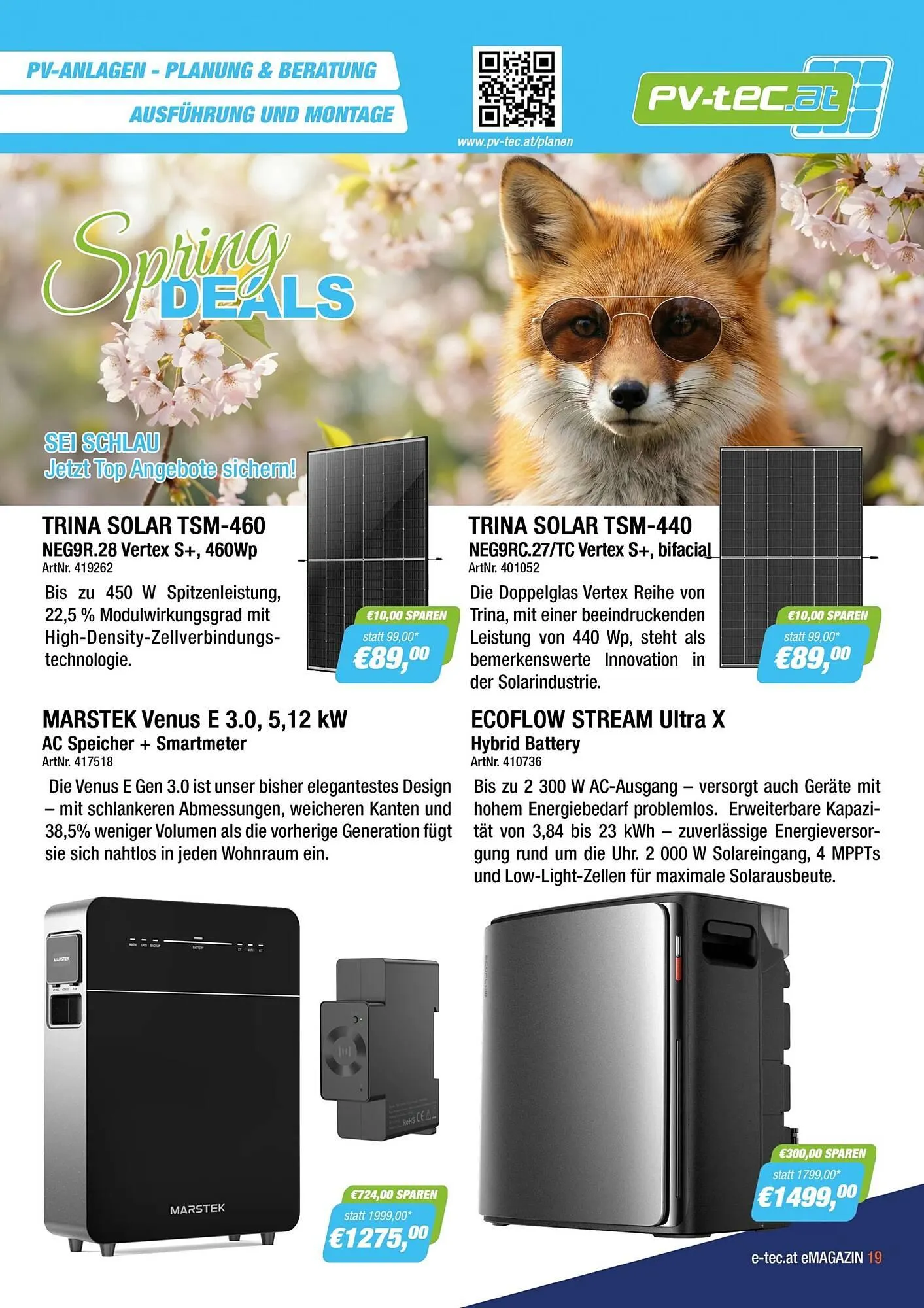 E-tec Flugblatt von 1. April bis 30. April 2026 - Flugblätt seite  19
