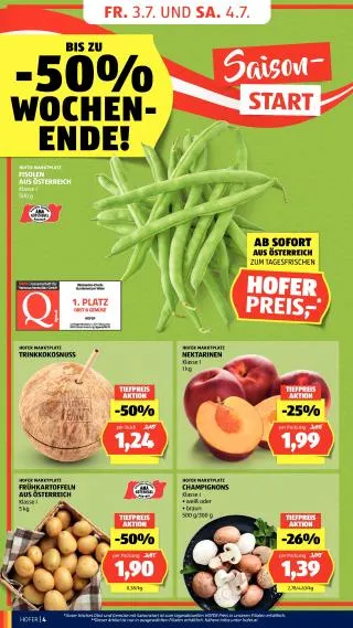 Hofer Flugblatt von 3. Juli bis 9. Juli 2026 - Flugblätt seite 8