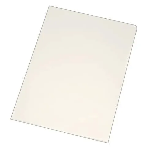 Aktenhülle A4 100 Stück transparent 120µm Q-CONNECT KF00310