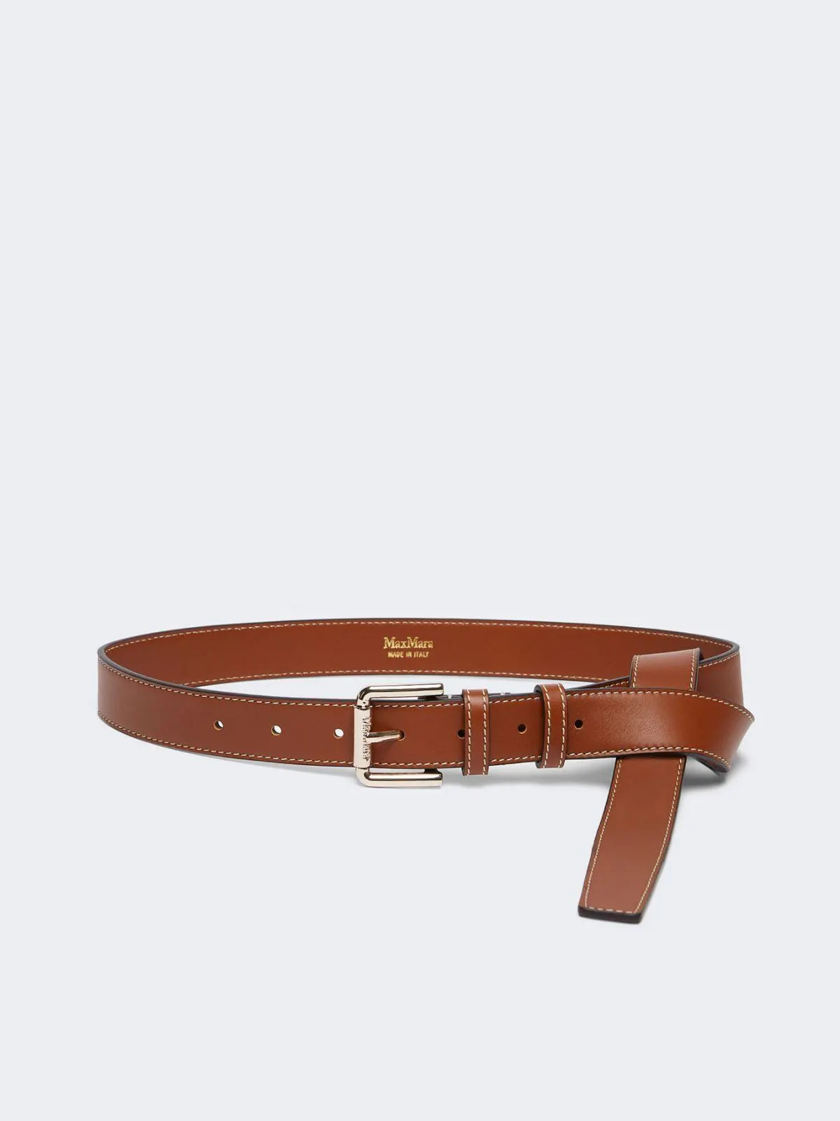 Gürtel aus Leder - Taback