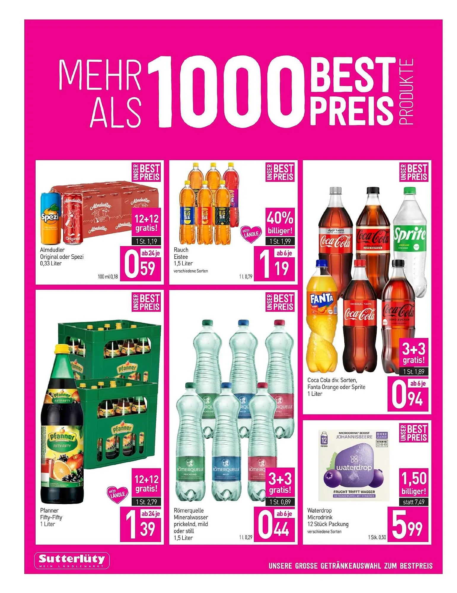 Sutterlüty Flugblatt von 16. Jänner bis 22. Jänner 2025 - Flugblätt seite 2