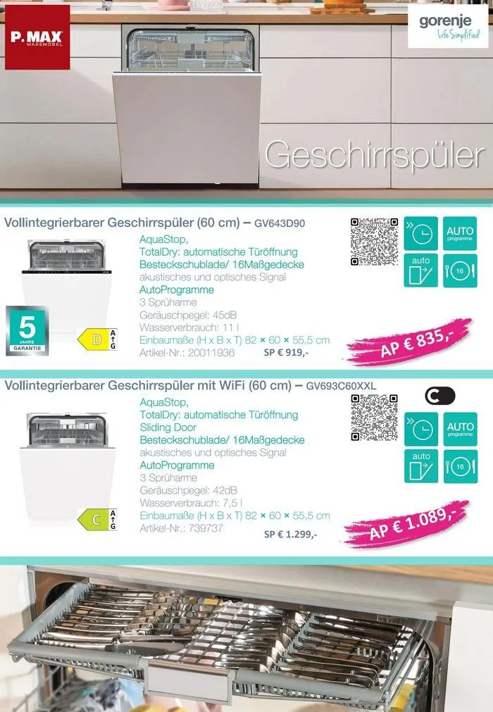 Gorenje Mfh Aktion von 31. Juli bis 30. November 2024 - Flugblätt seite  6