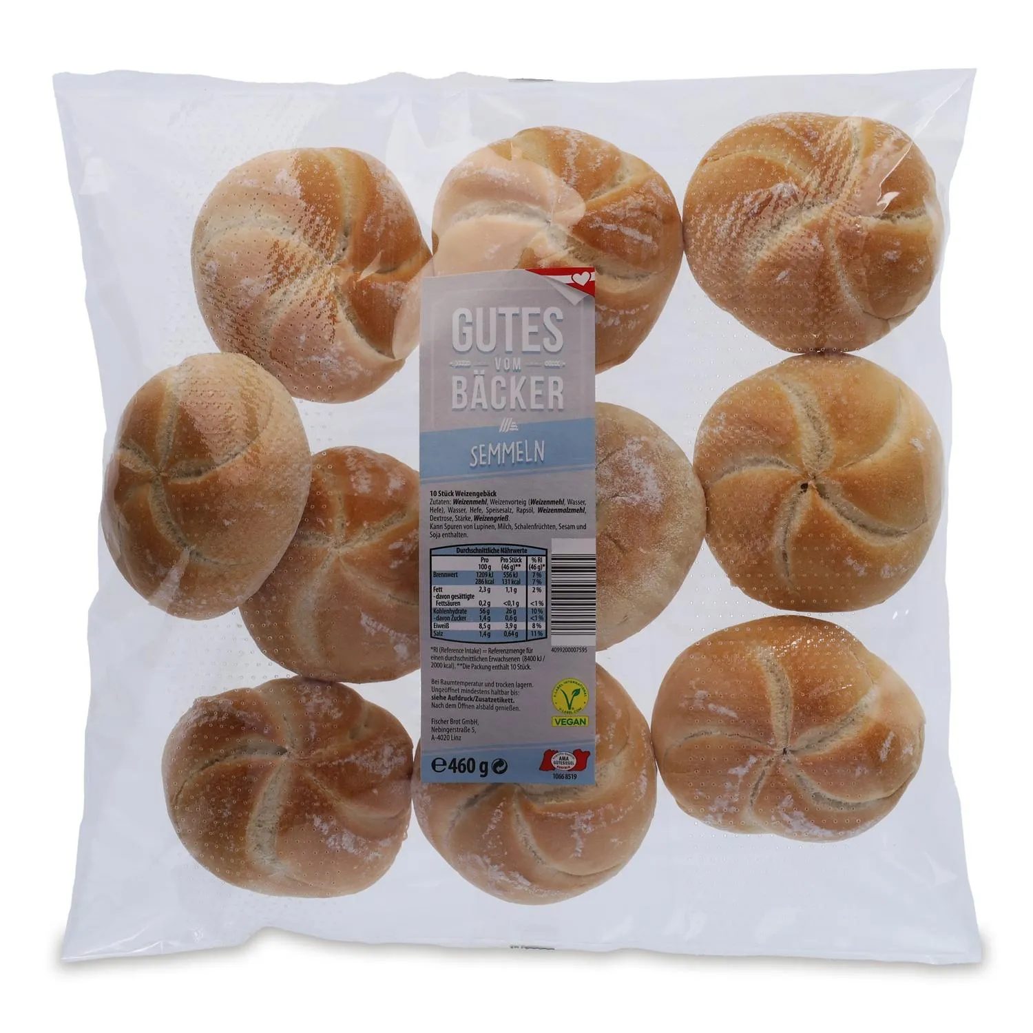 GUTES VOM BÄCKER Semmel, 10er