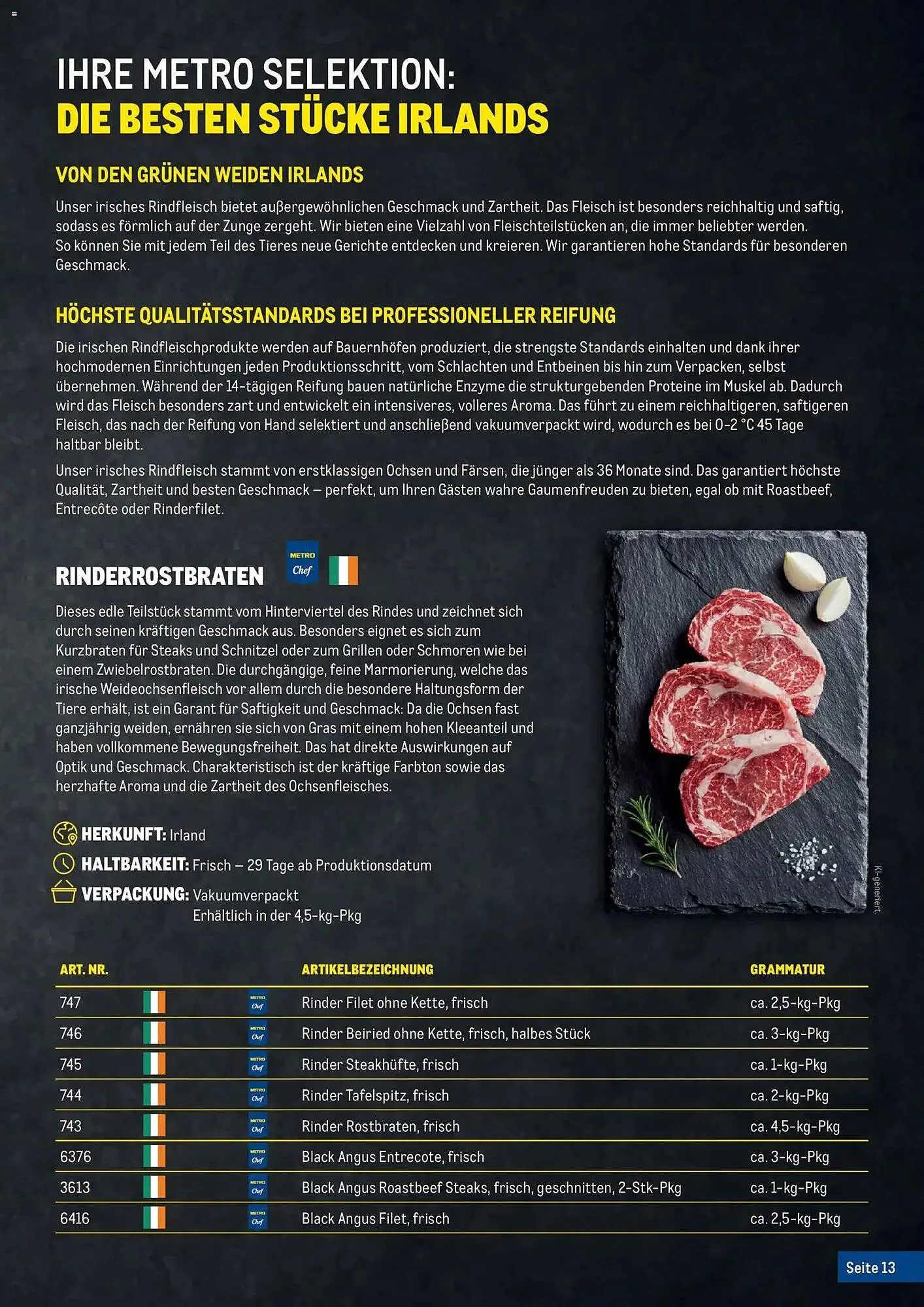 Metro Flugblatt von 20. Februar bis 31. Dezember 2026 - Flugblätt seite  13