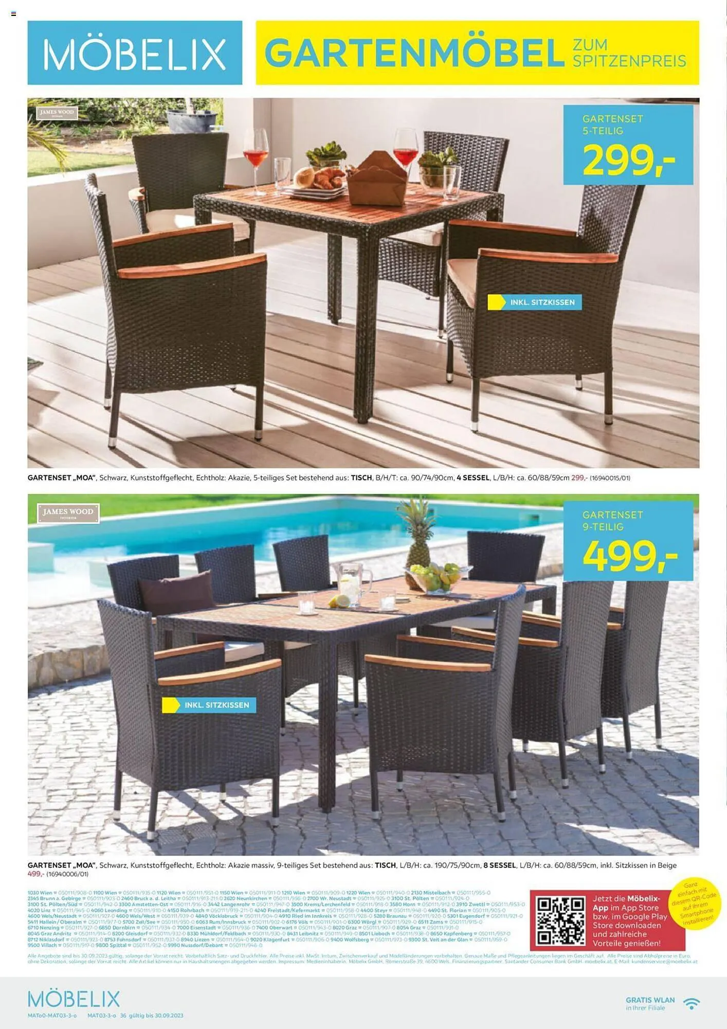 Möbelix Flugblatt von 1. März bis 30. September 2023 - Flugblätt seite 36