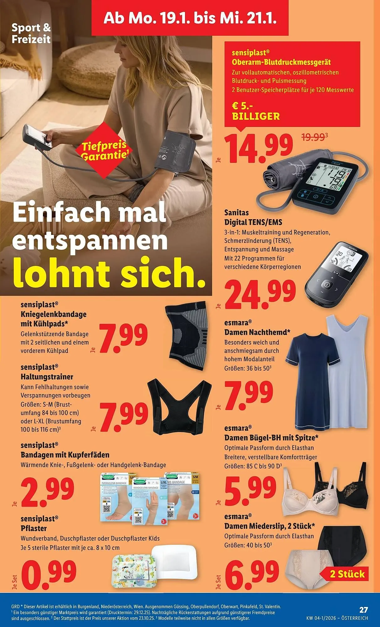Lidl Flugblatt von 15. Jänner bis 22. Jänner 2026 - Flugblätt seite  31