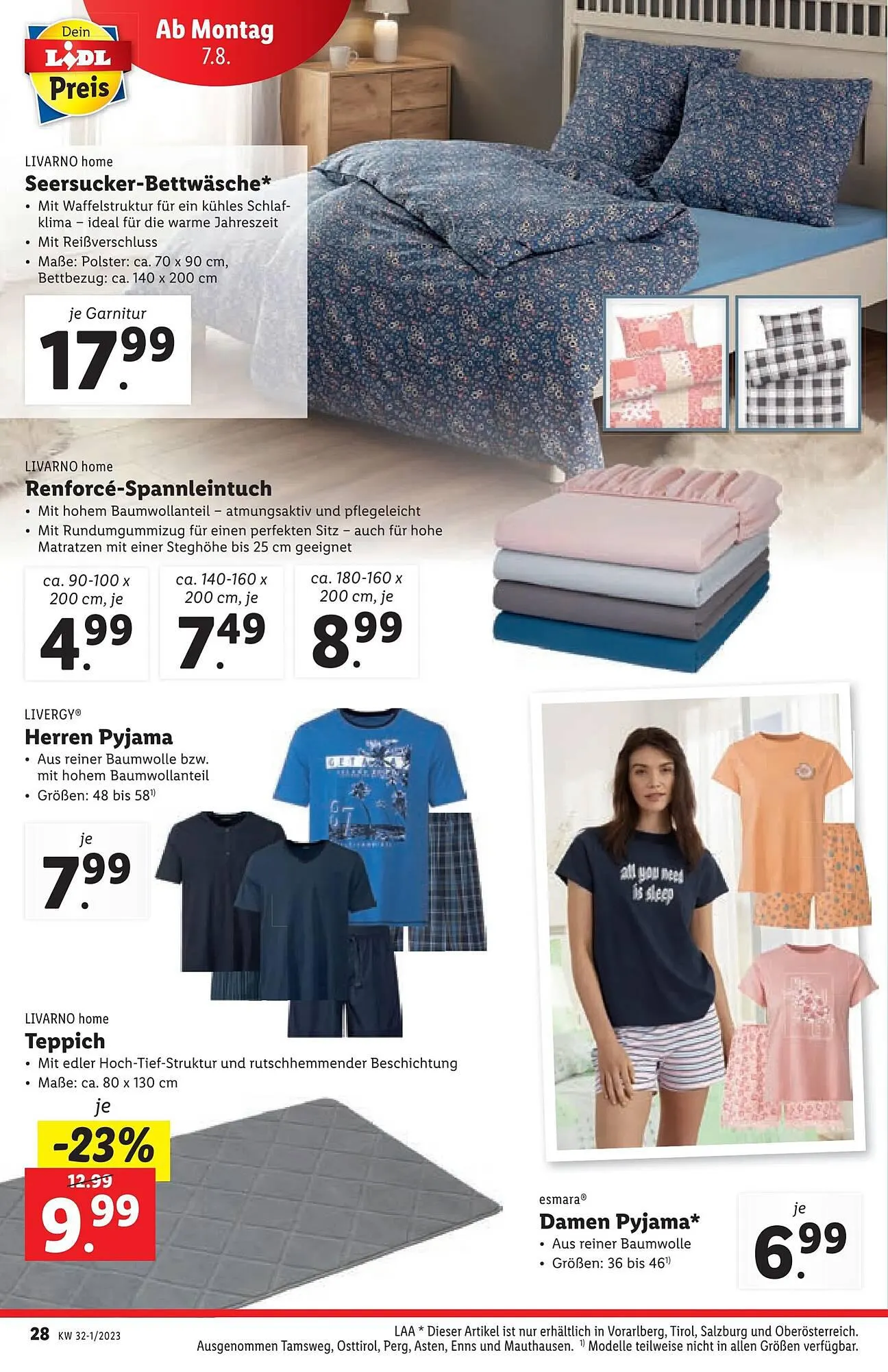 Lidl Flugblatt von 2. August bis 9. August 2023 - Flugblätt seite  28