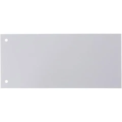 Aktenfahne 100 Stück 1/3 A4 weiß DONAU 8620100-09