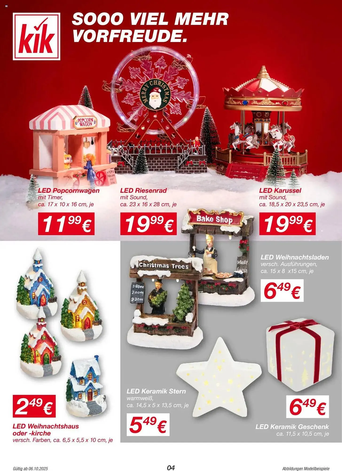 KiK Prospekt von 6. Oktober bis 17. November 2025 - Flugblätt seite 4
