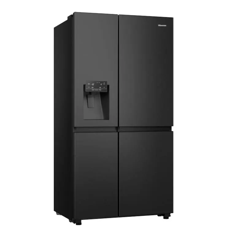 Hisense Side-by-Side Kühl-/Gefrierkombi RS818N4TFE mit 5 Jahren Garantie
