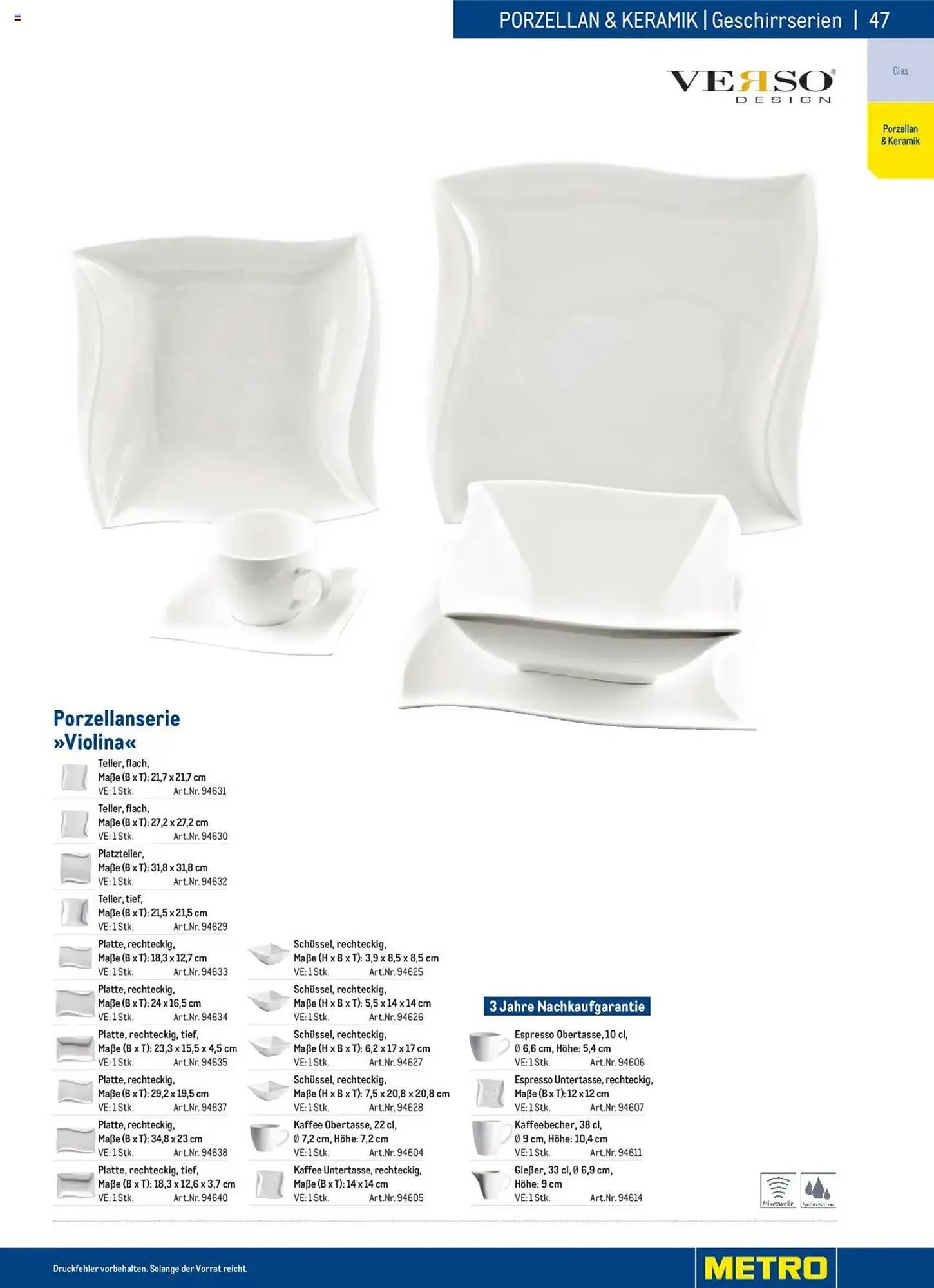 Metro Flugblatt von 2. Dezember bis 31. Dezember 2025 - Flugblätt seite  47