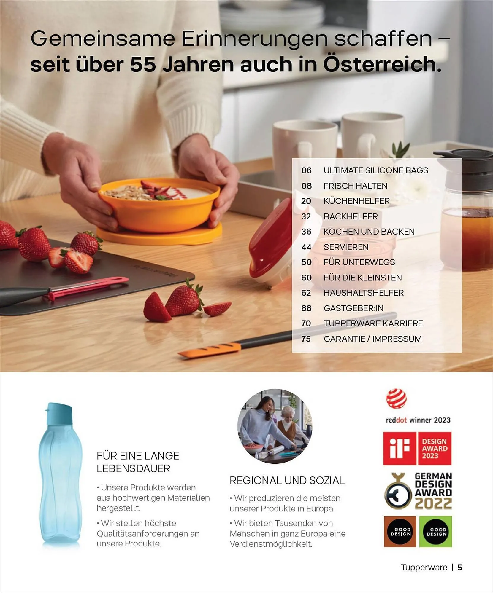 Tupperware Flugblatt von 1. September bis 29. Februar 2024 - Flugblätt seite  5