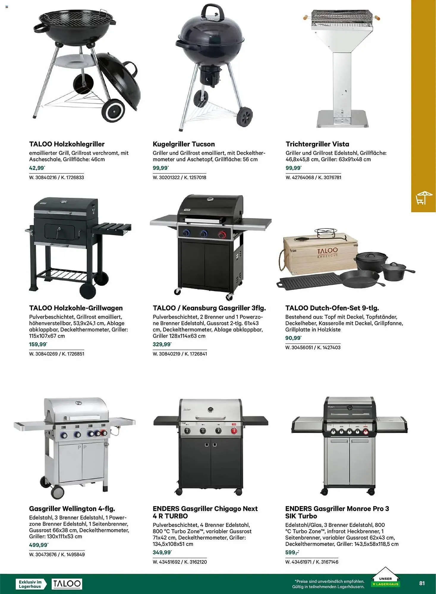 Lagerhaus Flugblatt von 22. Februar bis 31. Mai 2026 - Flugblätt seite 81