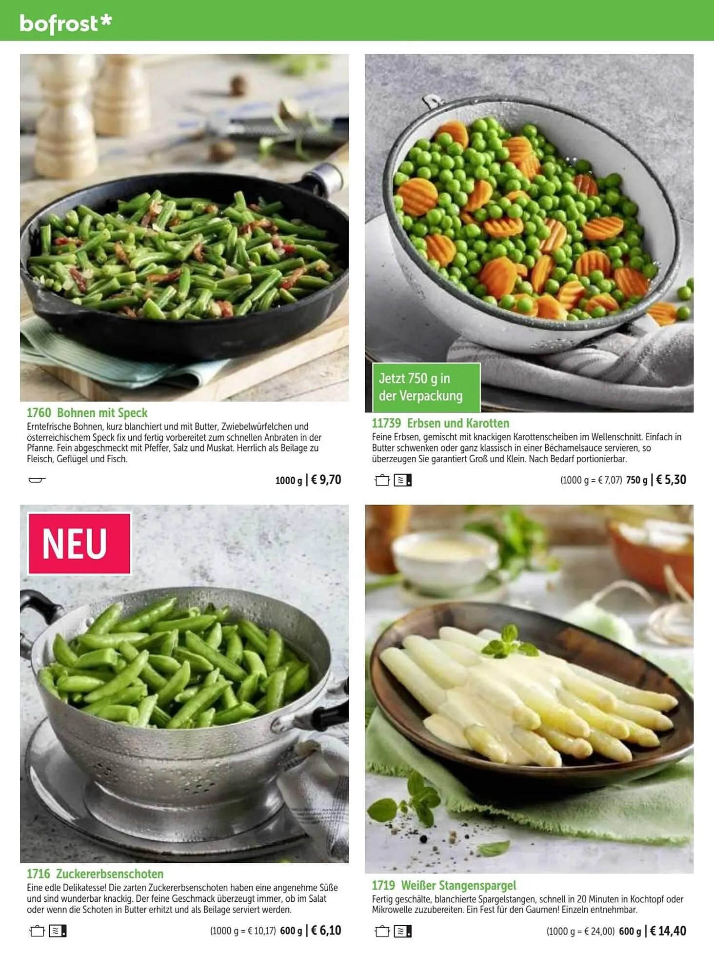 Bofrost Flugblatt von 25. September bis 29. Februar 2024 - Flugblätt seite 26