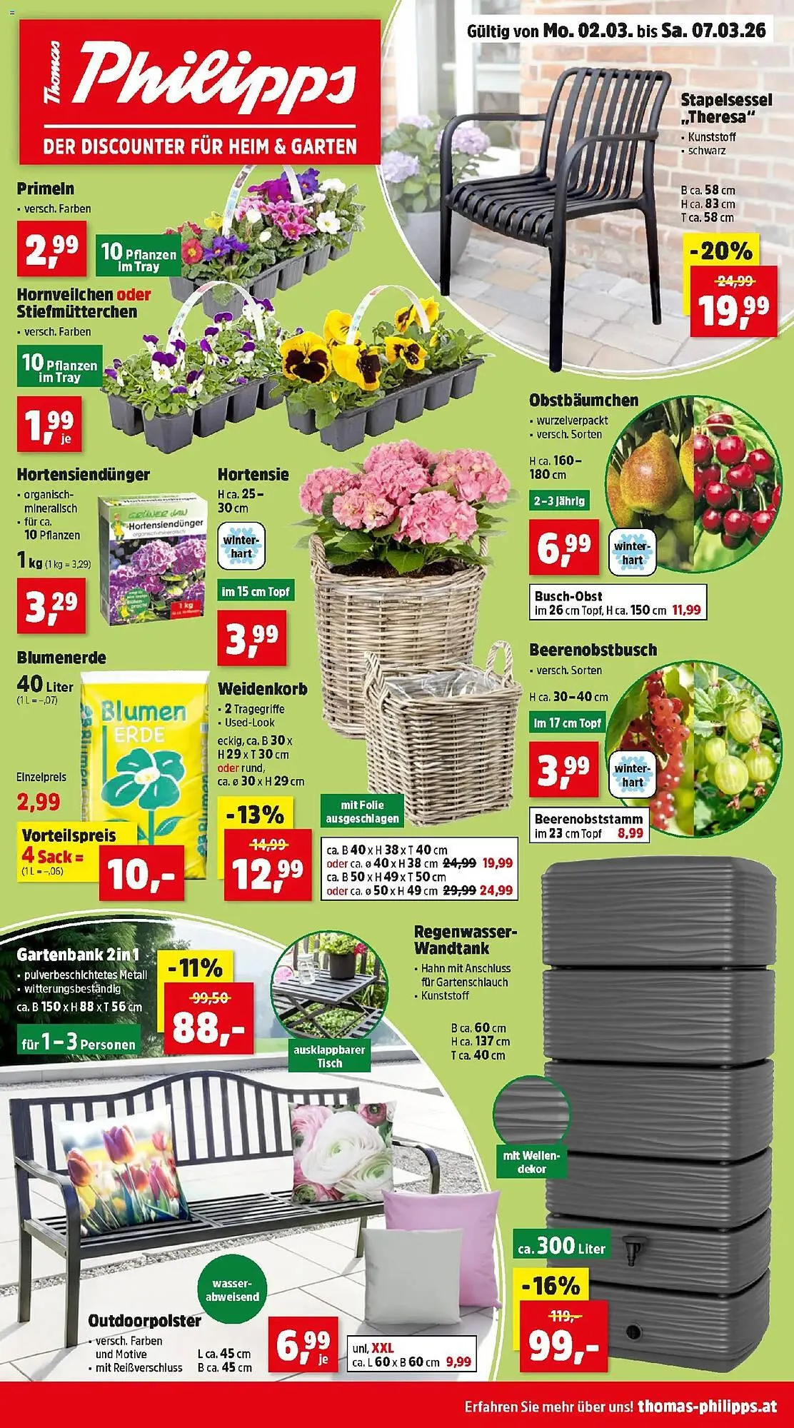 Thomas Philipps Prospekt von 2. März bis 7. März 2026 - Flugblätt seite  1