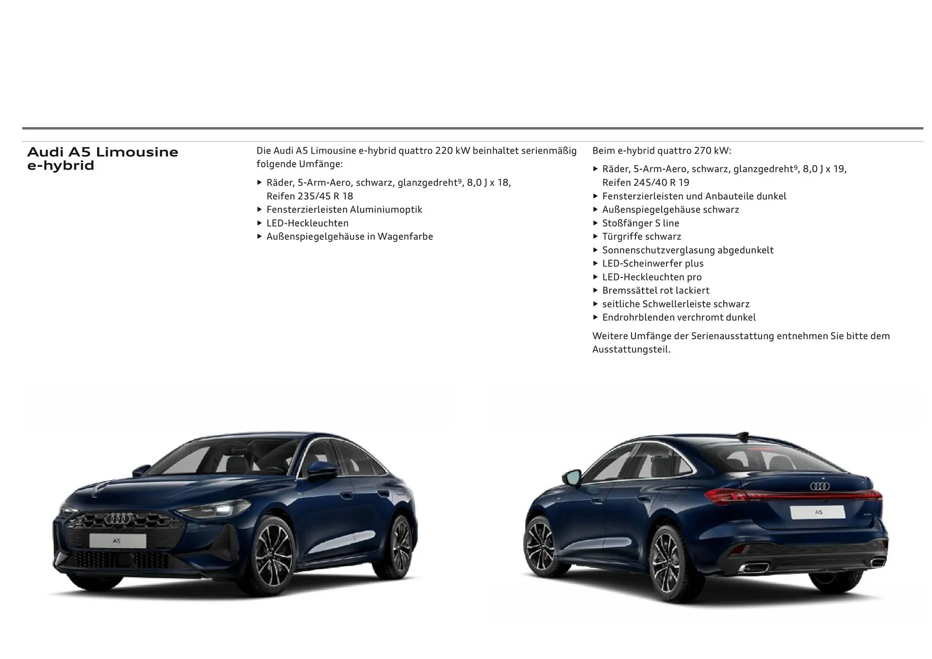 Audi Flugblatt von 20. November bis 22. Juli 2026 - Flugblätt seite  17