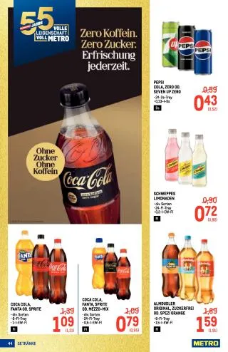METRO Flugblatt Food - Profi von 11. Juni bis 24. Juni 2026 - Flugblätt seite 44