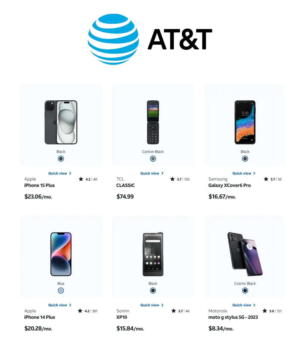 Weekly ad AT&T sales from January 16 to January 31 2025 - Page 