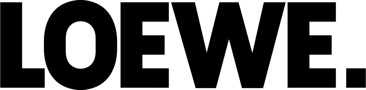 Loewe logo die aktuell Flugblatt