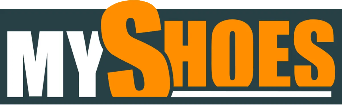 MyShoes logo die aktuell Flugblatt