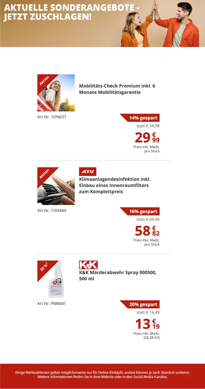 Rabatte von 15. April bis 30. April 2025 - Prospekt seite 4