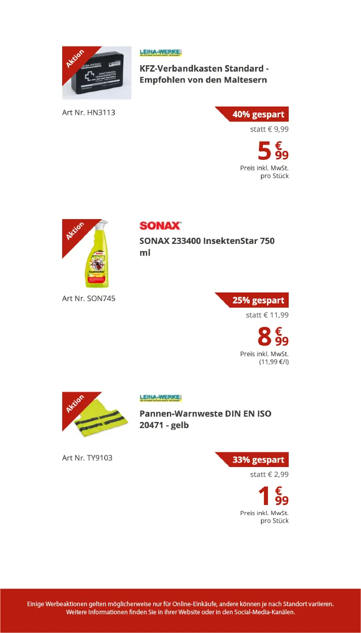 Rabatte von 10. Juni bis 30. Juni 2025 - Prospekt seite 3
