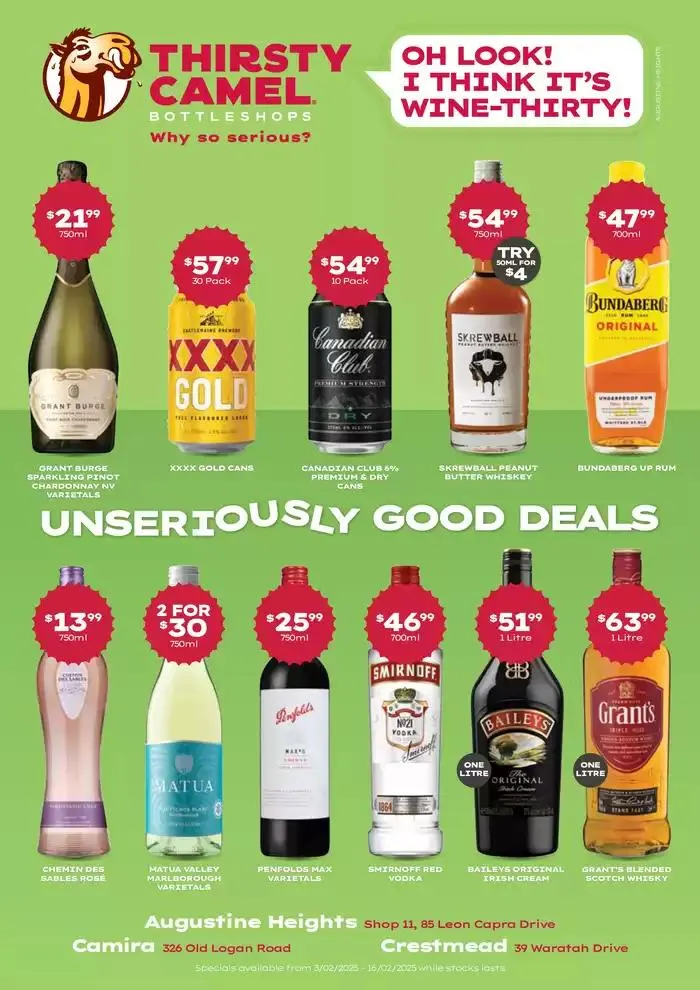 Oh Look! I think it’s Wine-Thirsty! QLD - 1