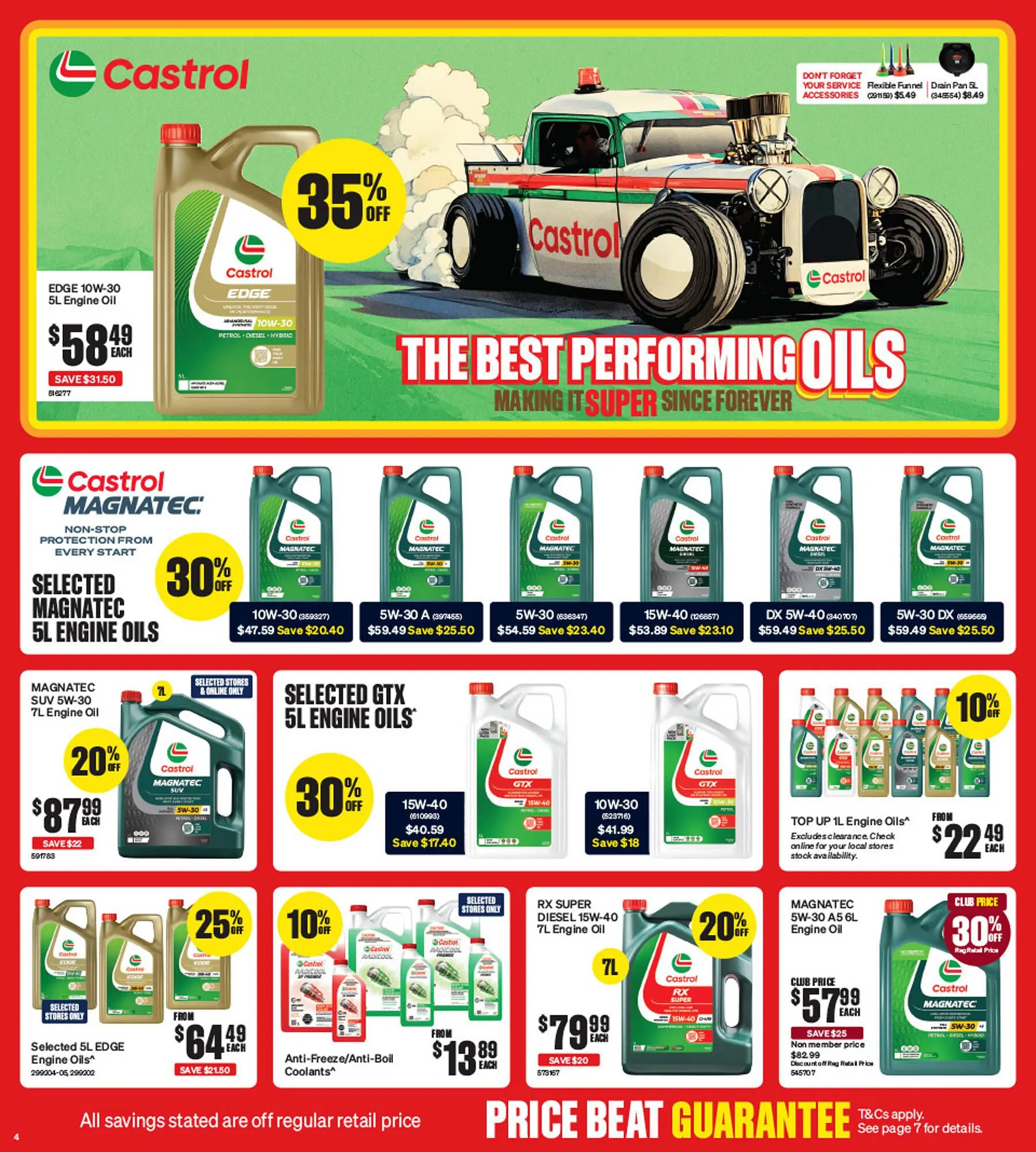 SuperCheap Auto catalogue - Catalogue valid from 23 July to 10 August 2025 - page 4