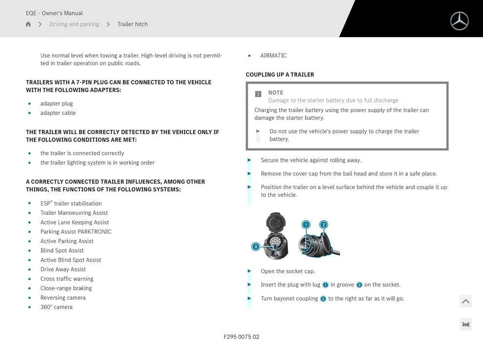 EQE Sedan - Catalogue valid from 11 September to 11 September 2025 - page 478