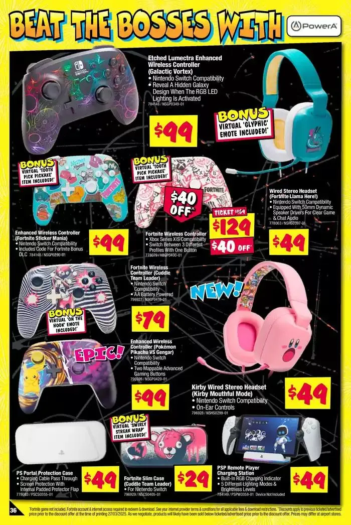 Entertainment Extravaganza! - Catalogue valid from 7 April to 20 April 2025 - page 36