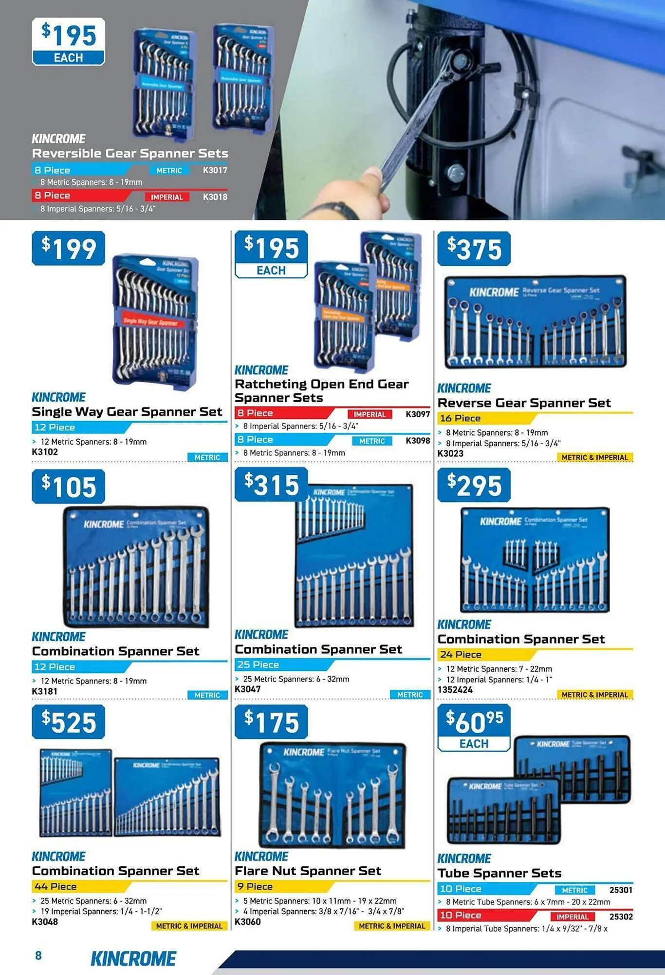Kincrome catalogue - Catalogue valid from 14 April to 30 May 2025 - page 8