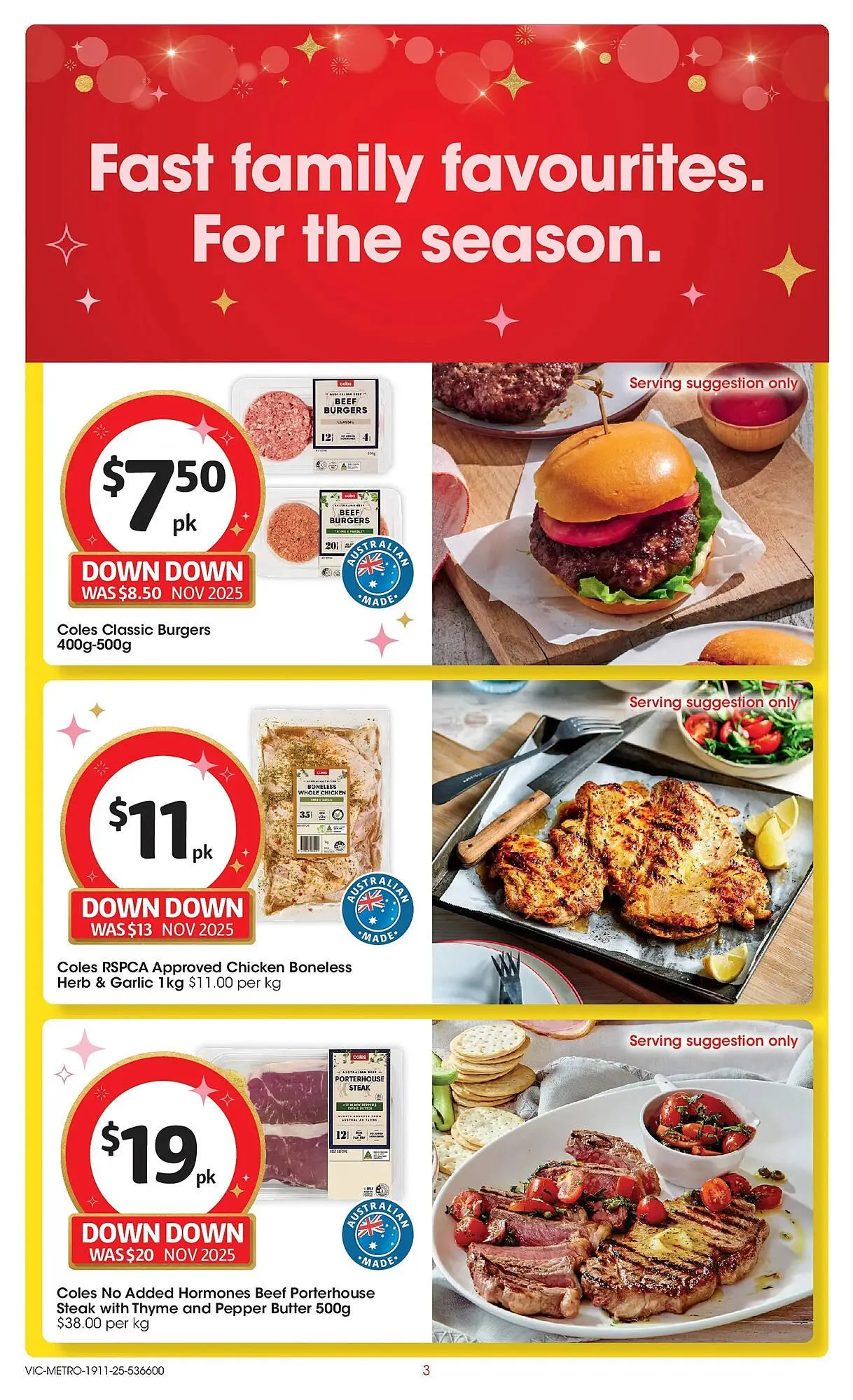 Coles catalogue - Catalogue valid from 19 November to 25 November 2025 - page 3