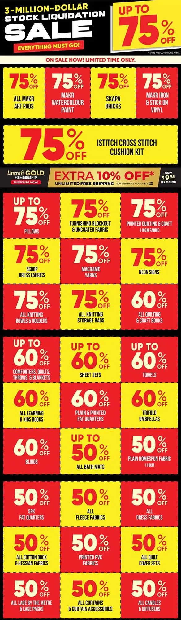 Lincraft catalogue - 1