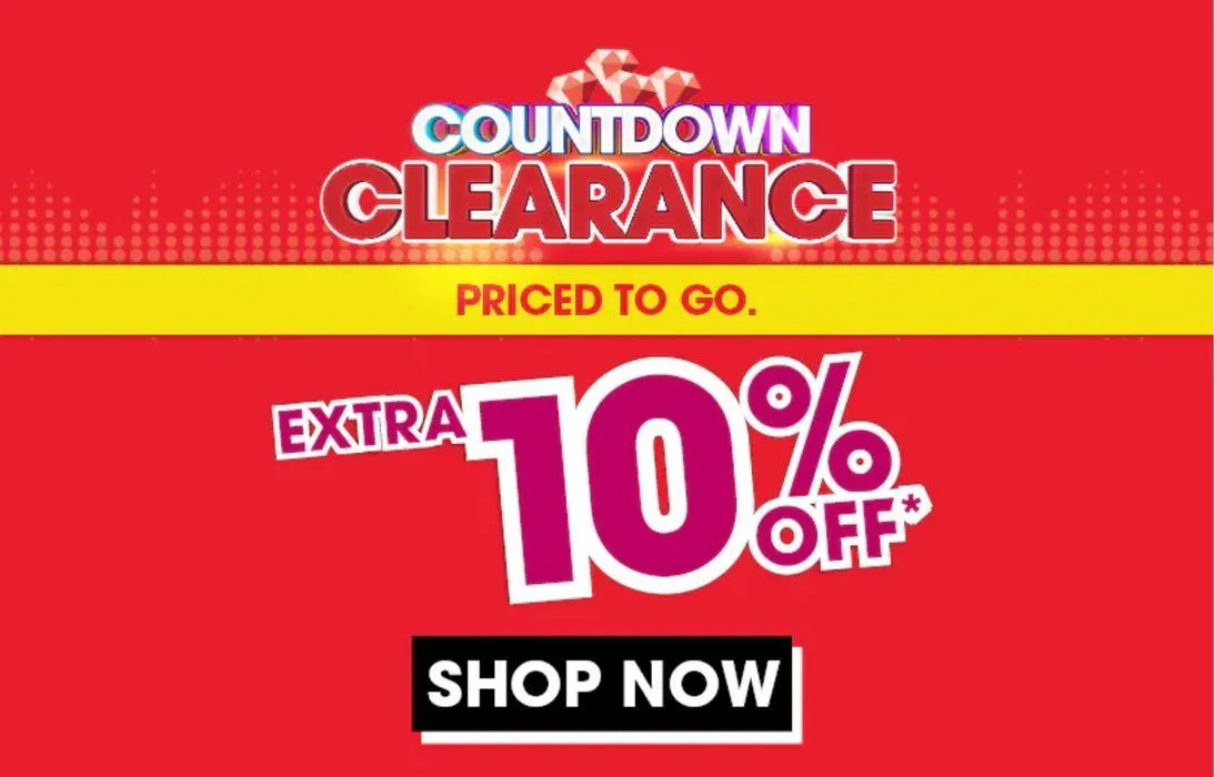 Countdown Clearance - 1