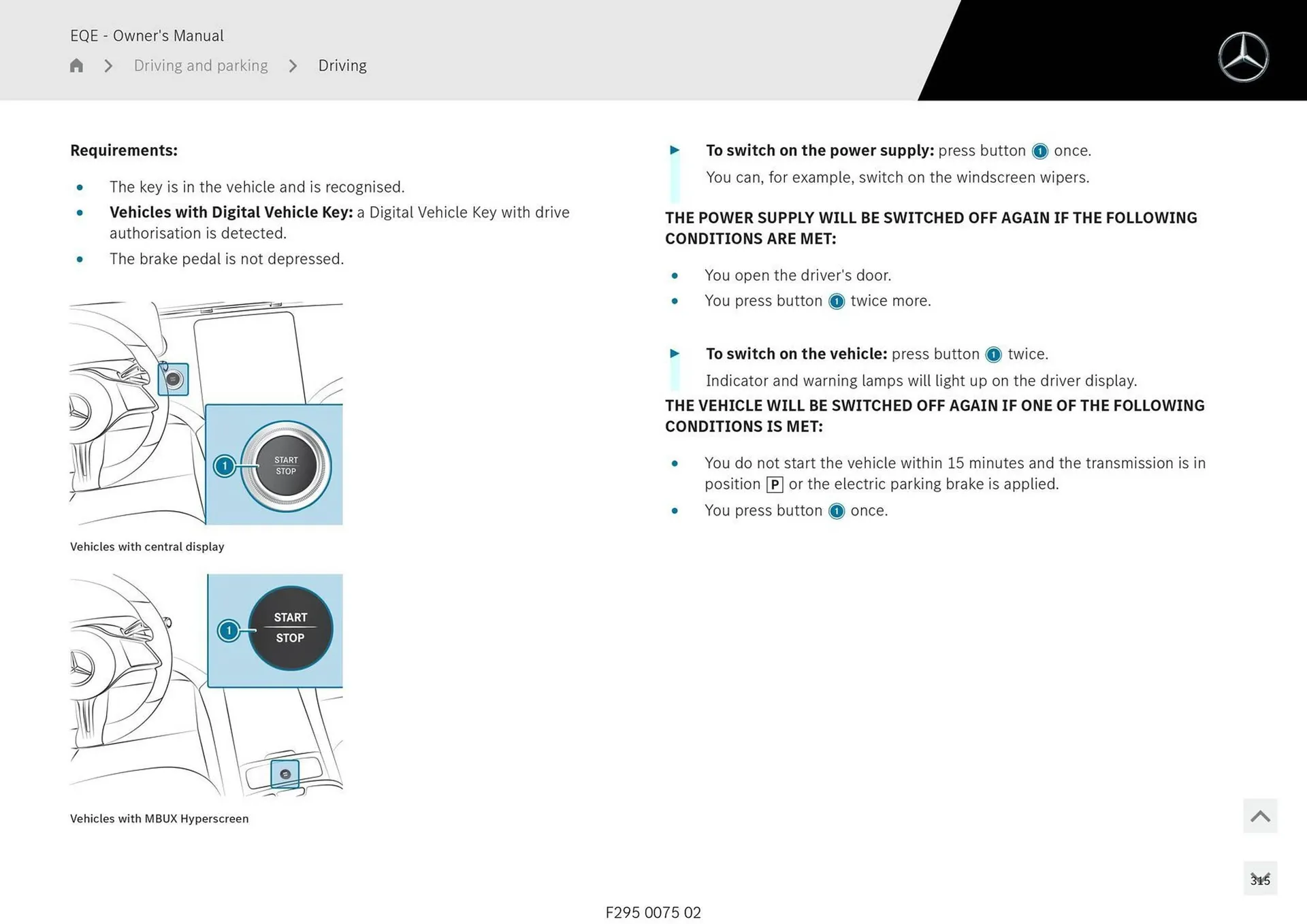 Mercedes-Benz catalogue - Catalogue valid from 11 September to 11 September 2025 - page 315