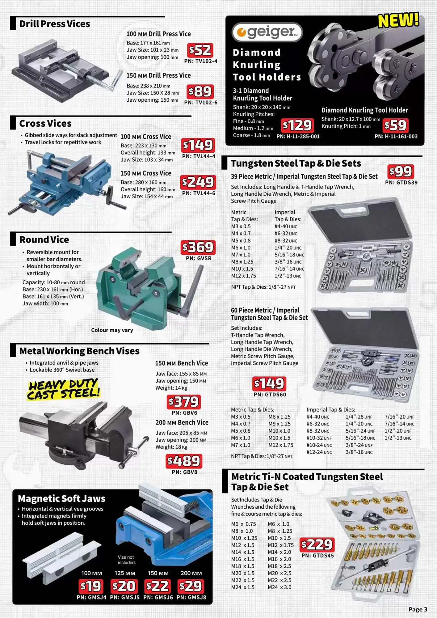 Kincrome catalogue - Catalogue valid from 14 April to 30 June 2025 - page 3