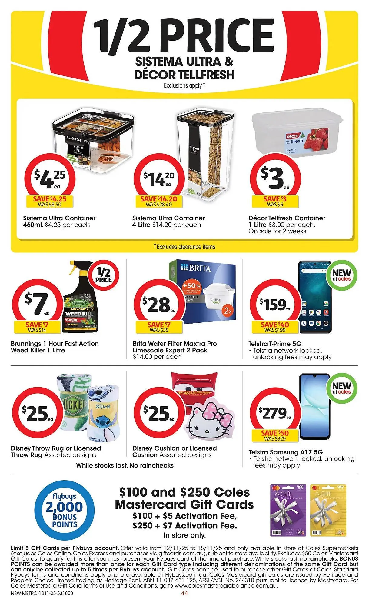 Coles catalogue - Catalogue valid from 12 November to 18 November 2025 - page 44