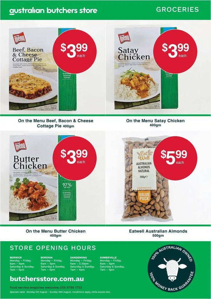 Weekly Specials - Catalogue valid from 6 August to 18 August 2024 - page 4