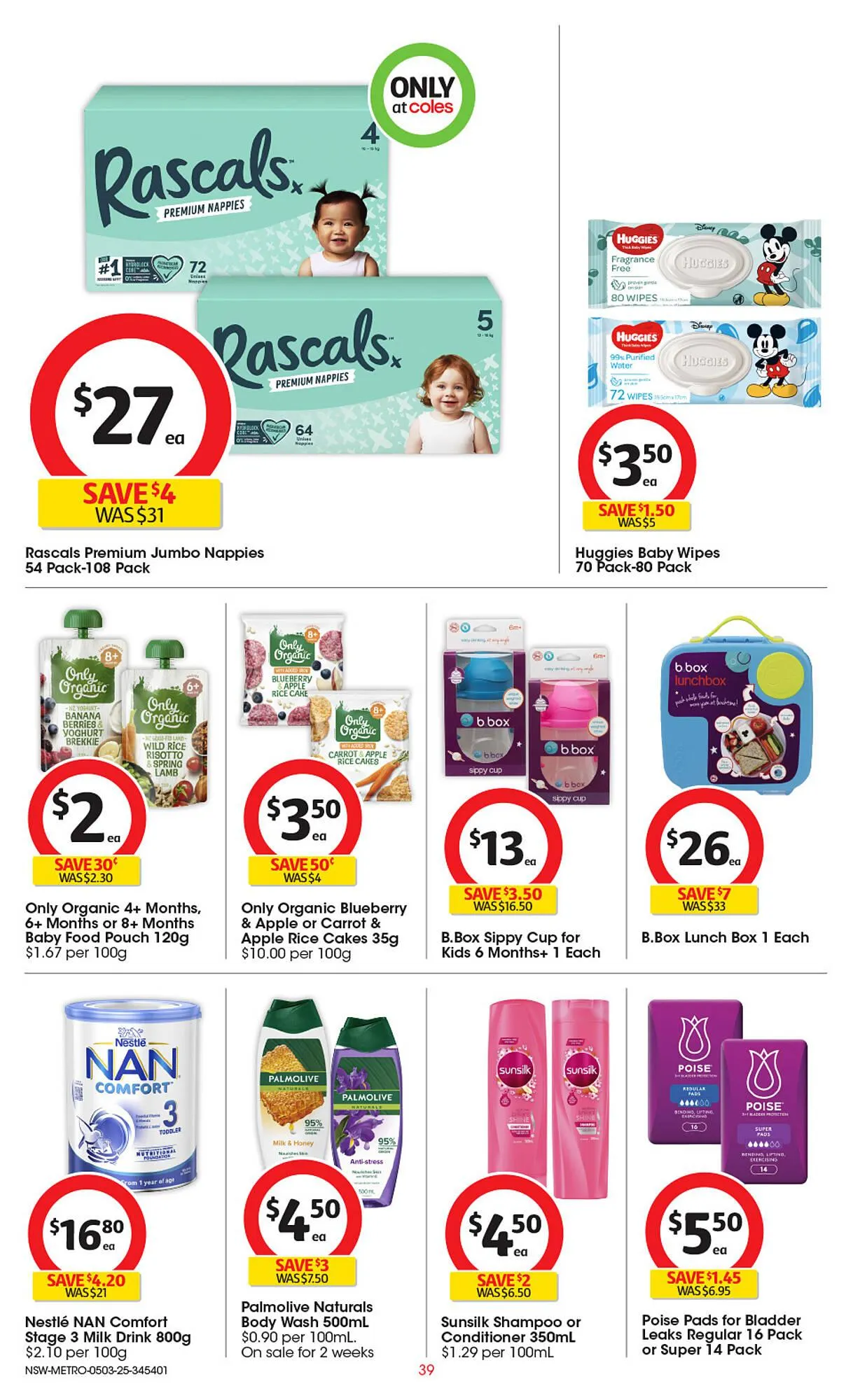 Coles catalogue - Catalogue valid from 5 March to 11 March 2025 - page 39