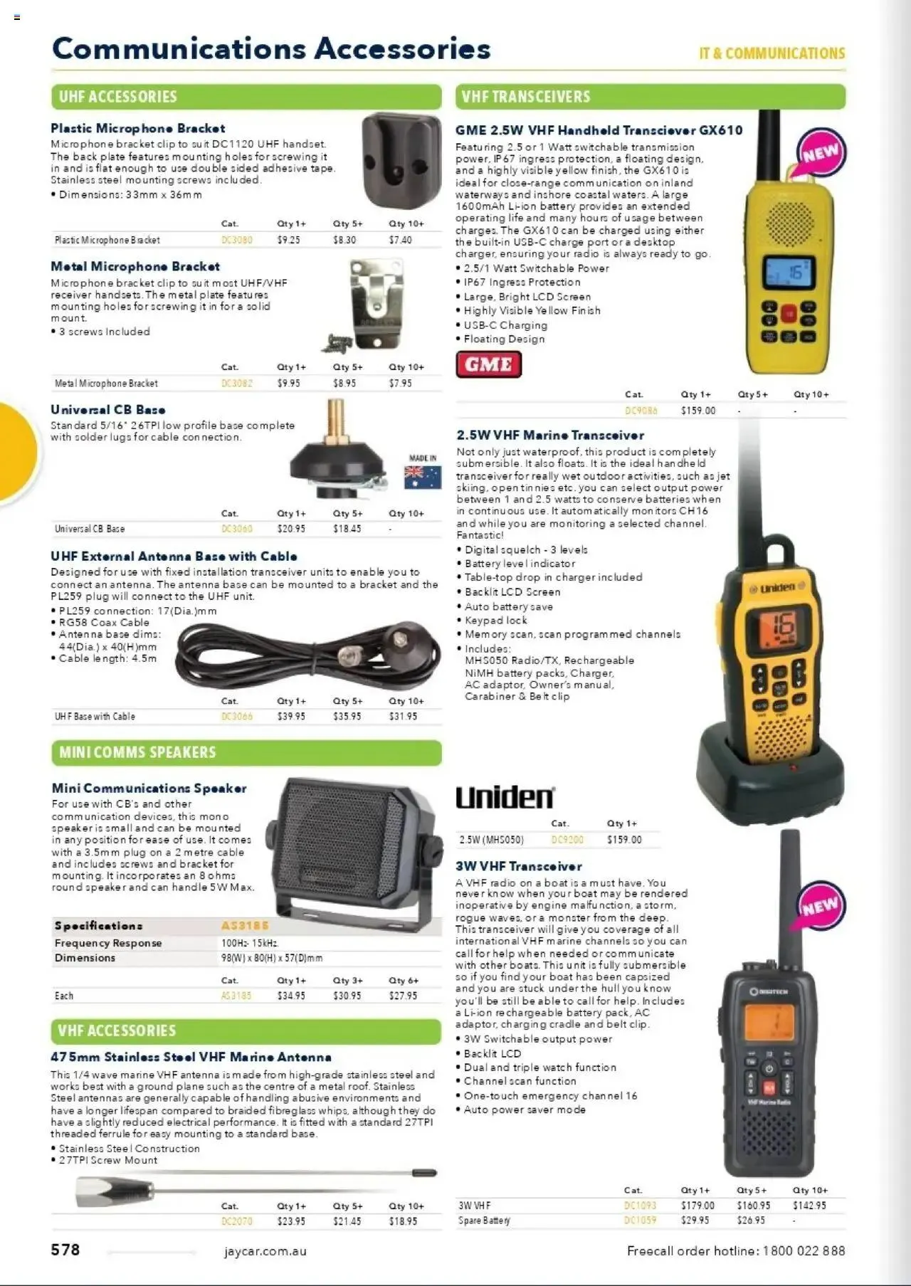 Jaycar Celebrating 40 Years in Electronics - Catalogue valid from 1 January to 29 August 2025 - page 506