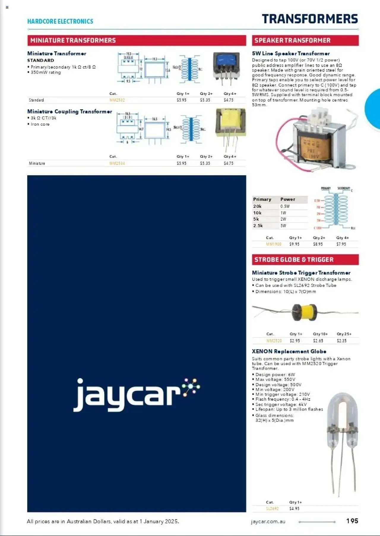 Jaycar Celebrating 40 Years in Electronics - Catalogue valid from 1 January to 29 August 2025 - page 157