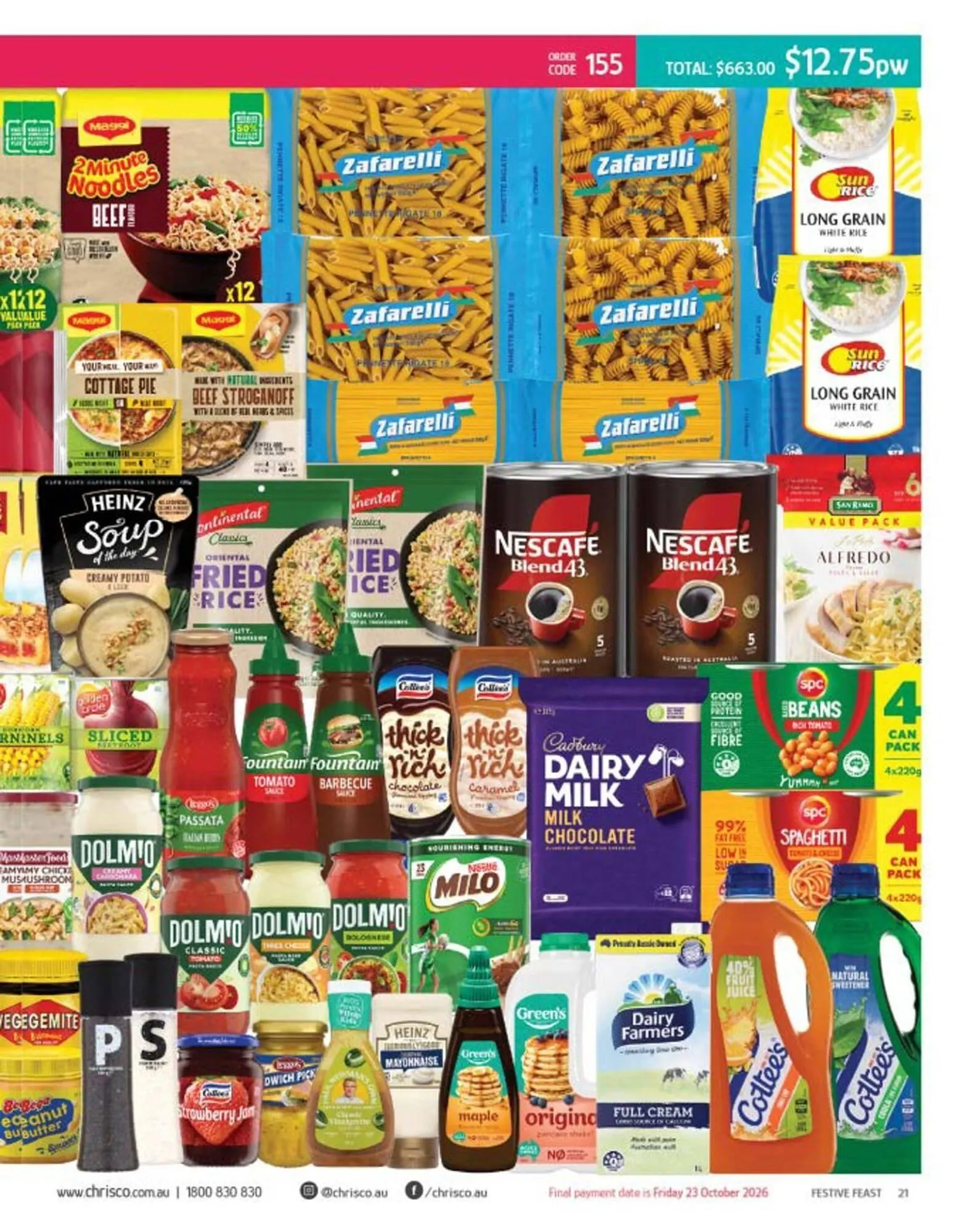 Chrisco Hampers catalogue - Catalogue valid from 19 September to 31 December 2026 - page 21